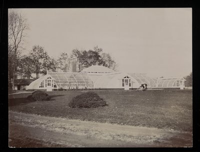 Een kas op het John Jacob Astor landgoed in Rhinecliff, N.Y., 1893-94 door Byron Company